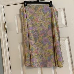 XL Lularoe azure skirt